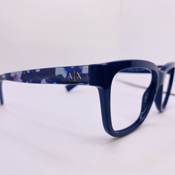 Armani Exchange Authentic Eyeglasses AX 3036 8193 53 [] 17 140 MM Blue - Picture 6 of 8
